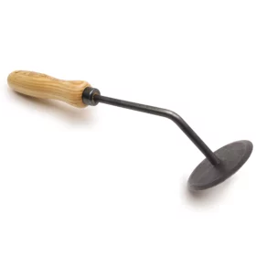 1326 - Disque de jardin / Couteau à désherber - 14 cm manche frêne