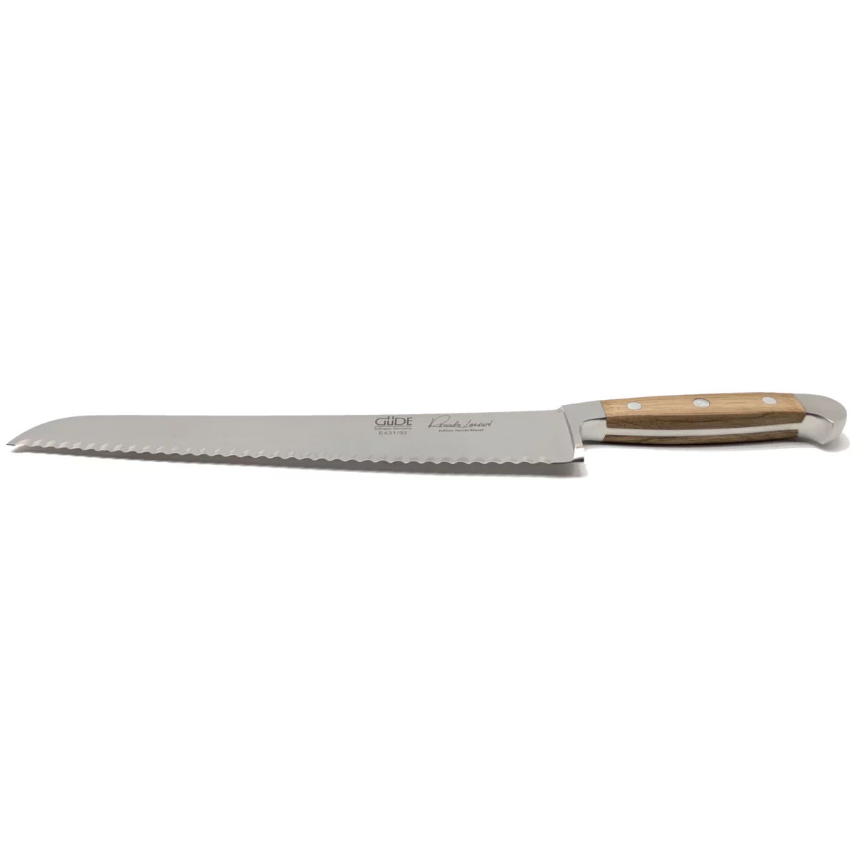 großes Brotmesser Güde Eiche 32cm