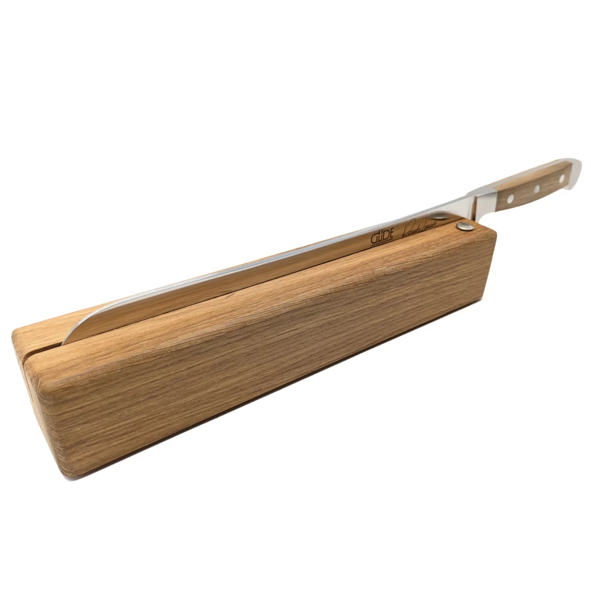 E001/32 - Porte-couteau Güde en bois de chêne pour couteau à pain Franz Güde ou The Knife – Image 6