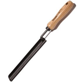 1310 - Louche pour sols en pierre - manche frêne 14 cm