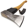 Hache pour l'abattage des arbres Protection du manche en cuir Protection de la lame en cuir, 1 kg