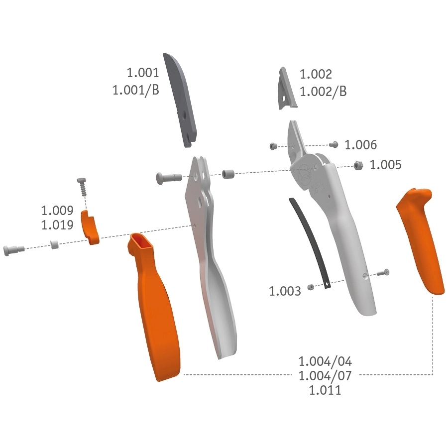 Pièces détachées Löwe Ciseaux de chasse 1.117